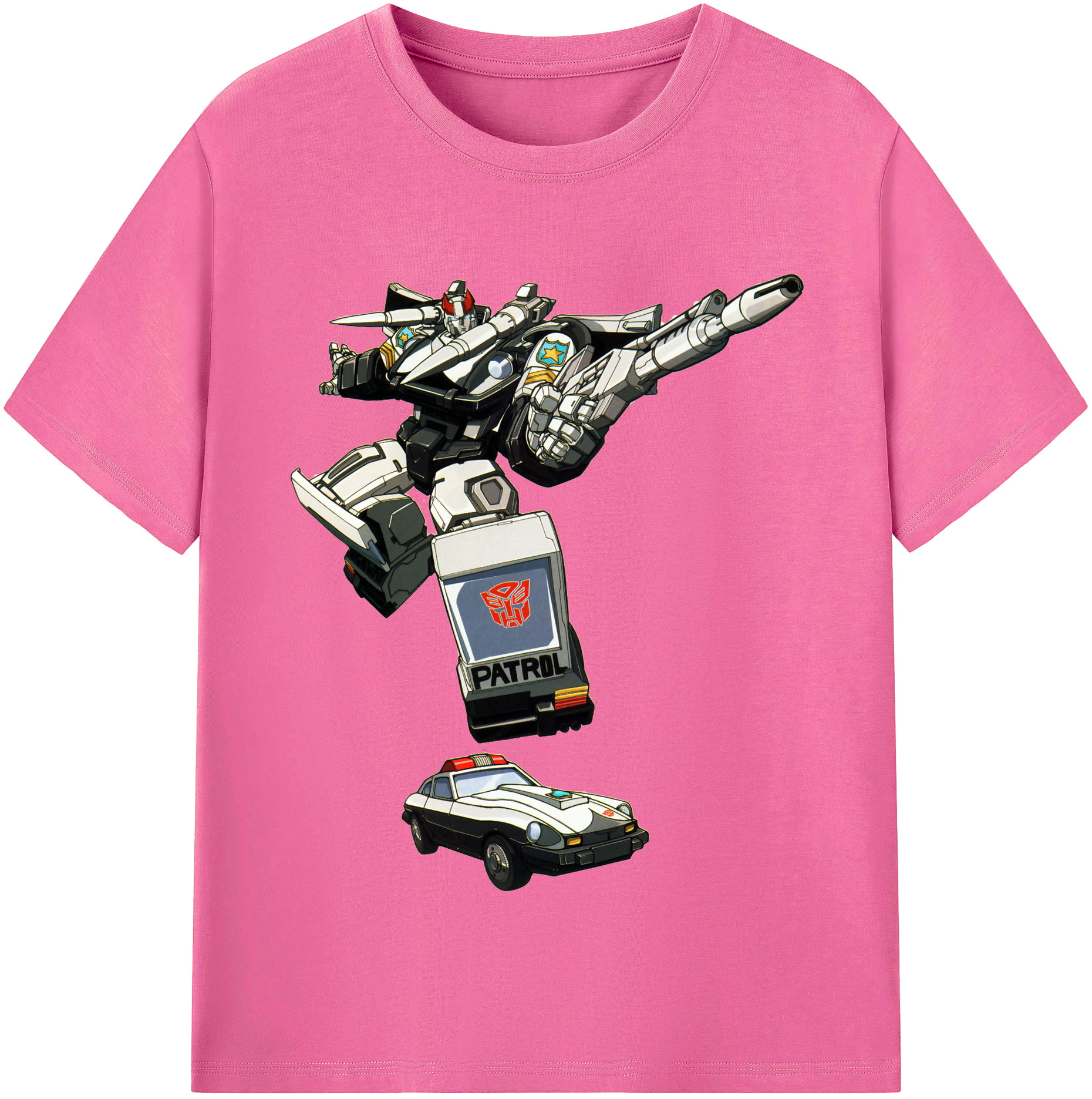 （画像用）  レディースカジュアルプリントTシャツ（綿100％）